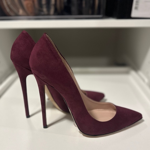 NEW | IDENTITA | MALIA | Italian handcrafted STILETTO PUMPS | High heel suede 40 - Picture 5 of 10